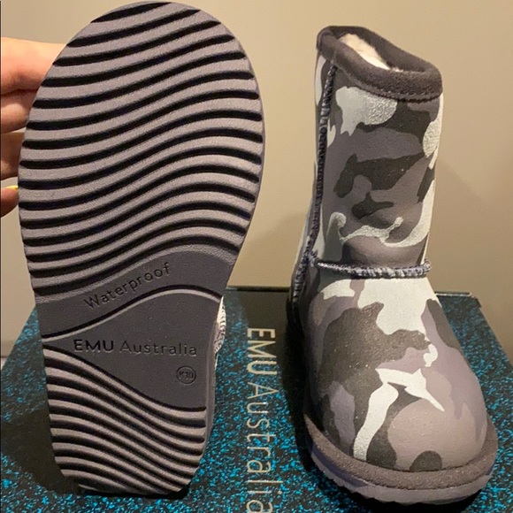 EMU boys camo winter boots - Picture 5 of 5
